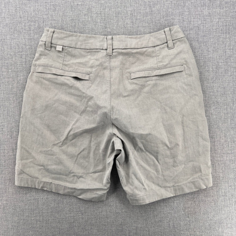 Lululemon Commission Classic Fit Shorts Men 30 Gray 7" Athleisure Clean Casual - Picture 2 of 10